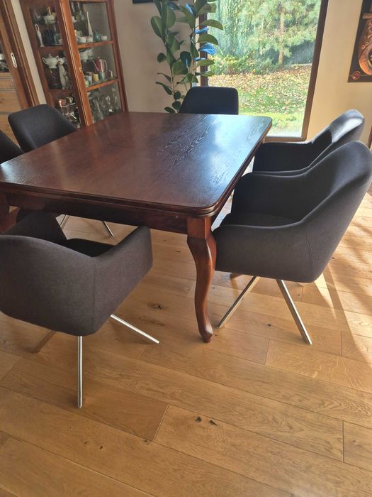 Stół rozkladany drewniany