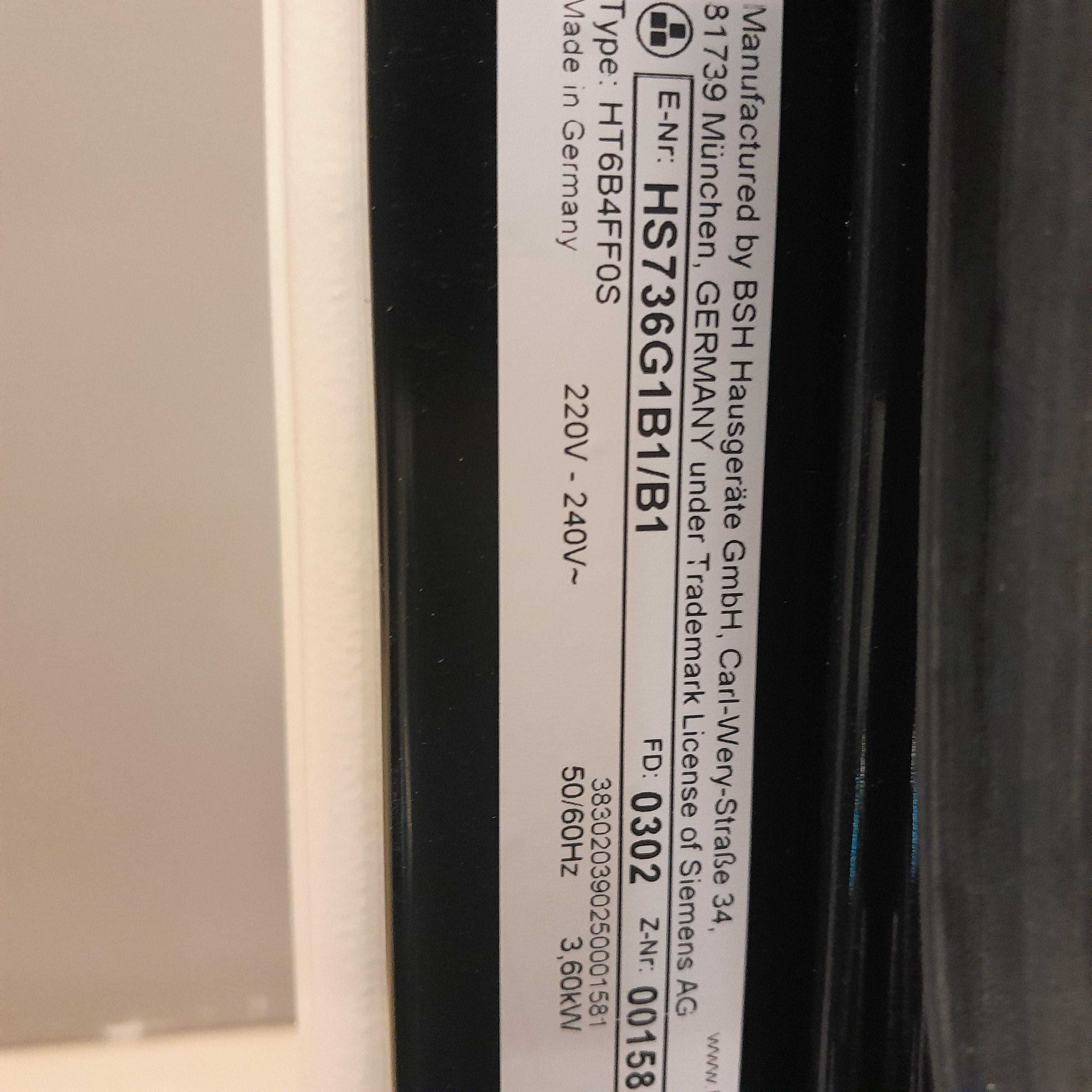 Siemens HS736G1B1 piekarnik  z funkcją pary