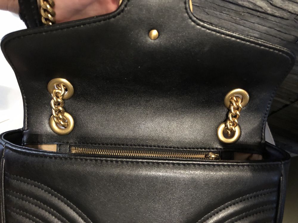 Gucci czarna torebka