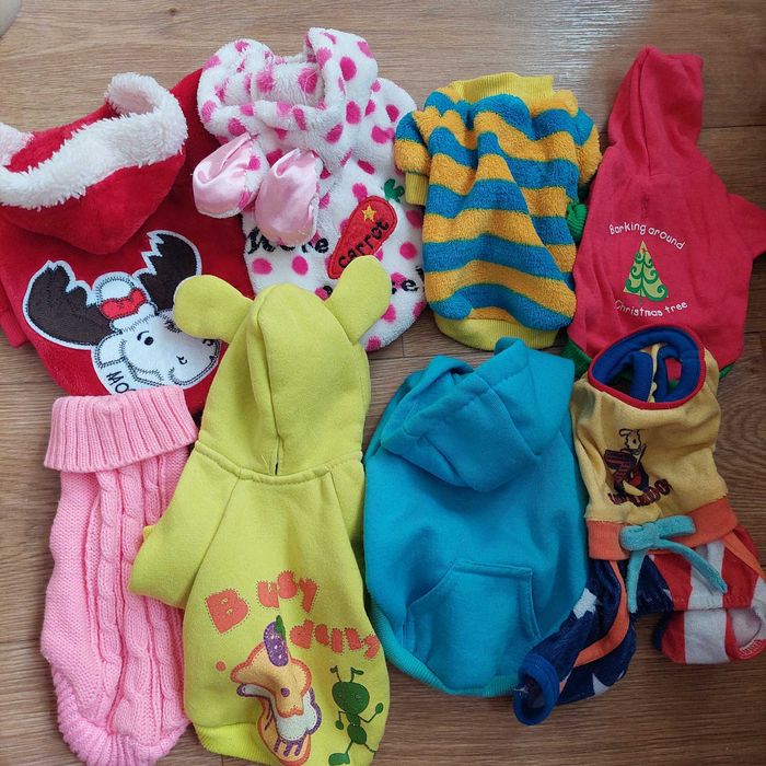 Одежда для собак мини котят щенков комбинезон костюм кофта обувь щенка