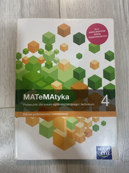 MATeMAtyka podręcznik dla liceum ogólnokształcącego i technikum