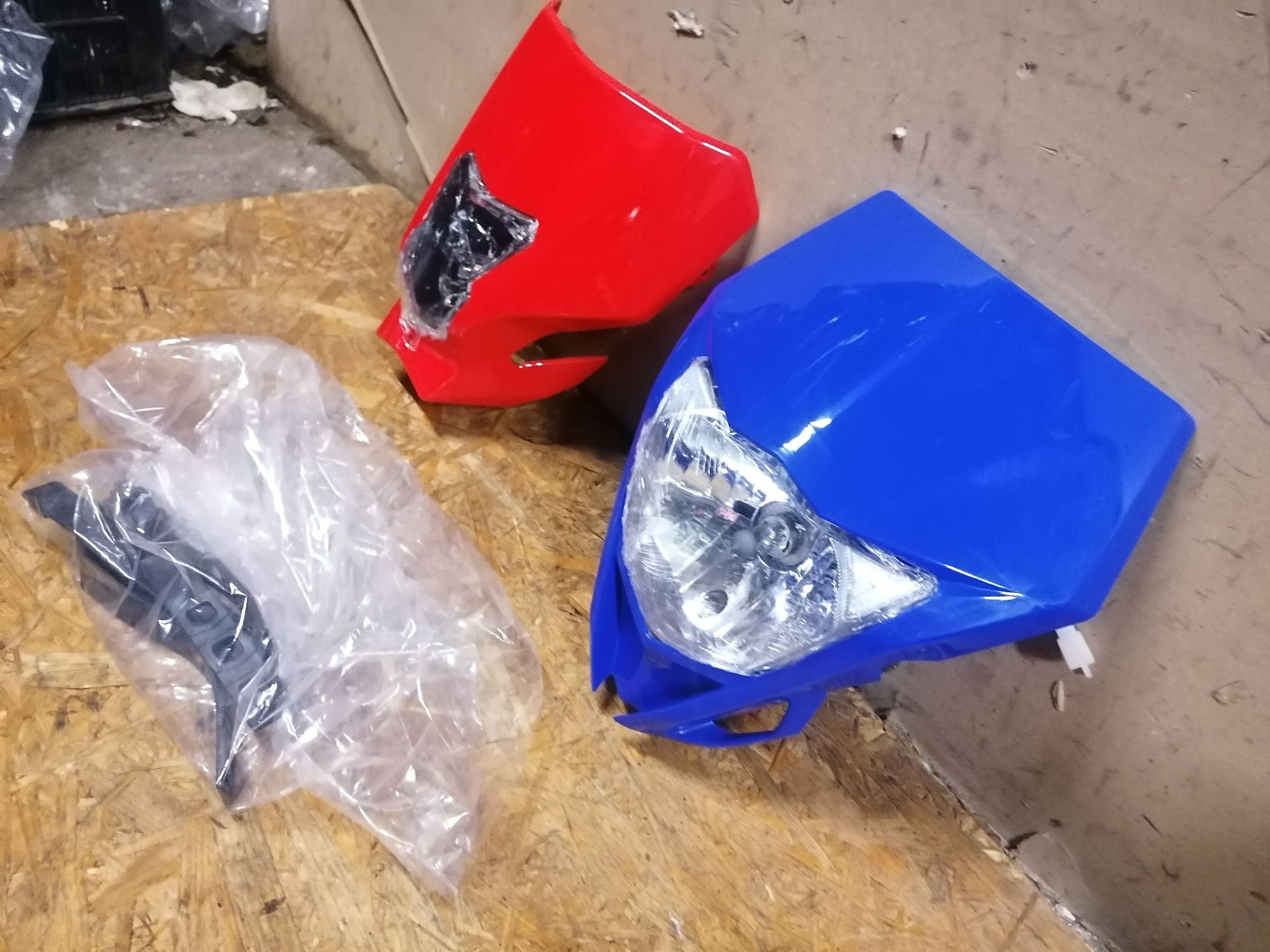 Owiewka lampa przod enduro cross CRF WR 250 450 Honda Yamaha
