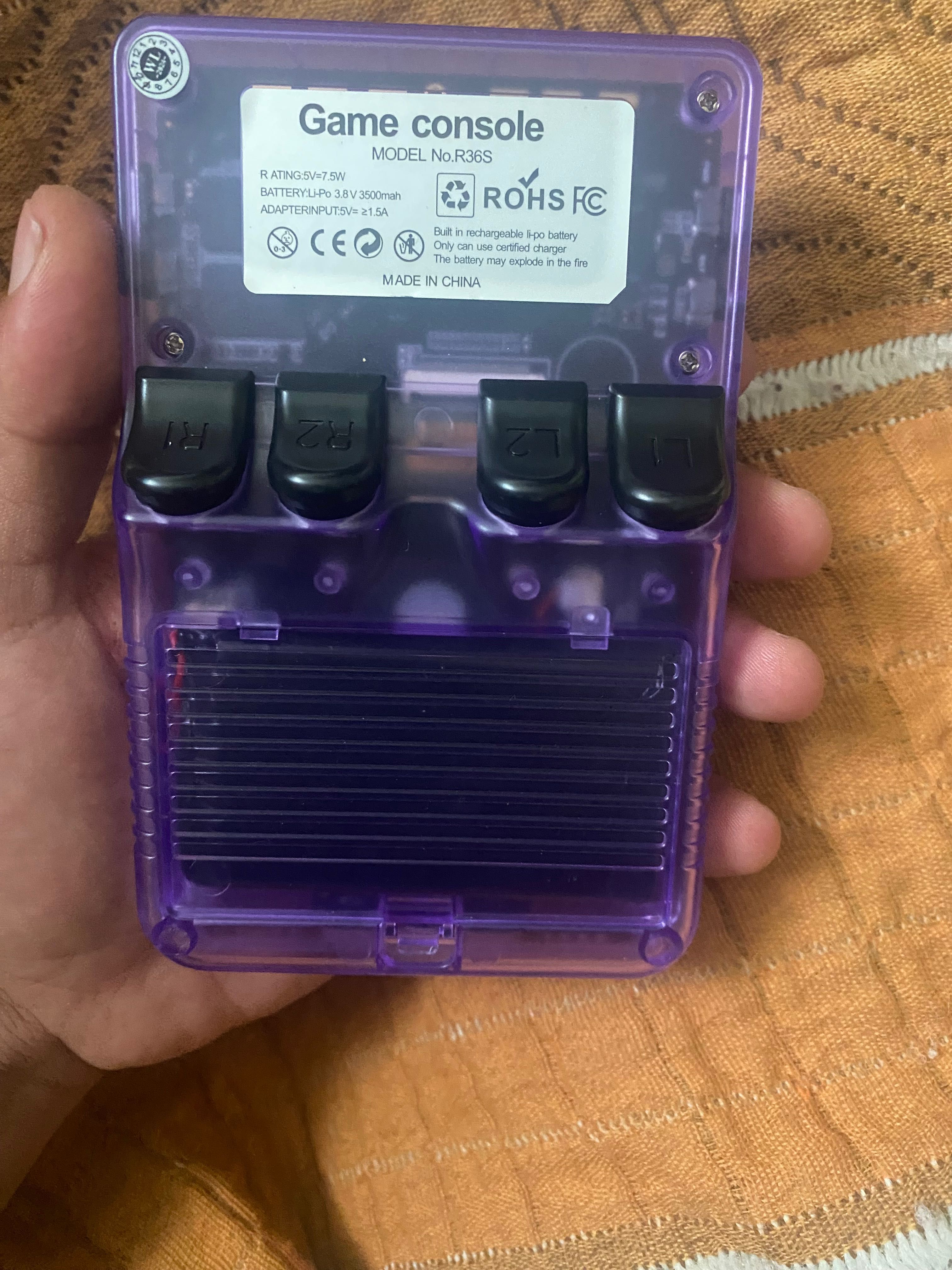 Game console R36S