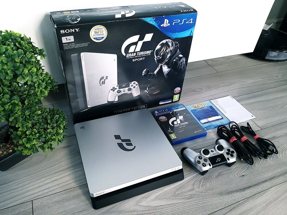 Ps4 Slim 1TB Limited Gran Turismo Komplet Jak Nowy Playstation4
