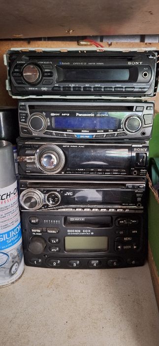 Radio samochodowe radia JVC SONY panasonic