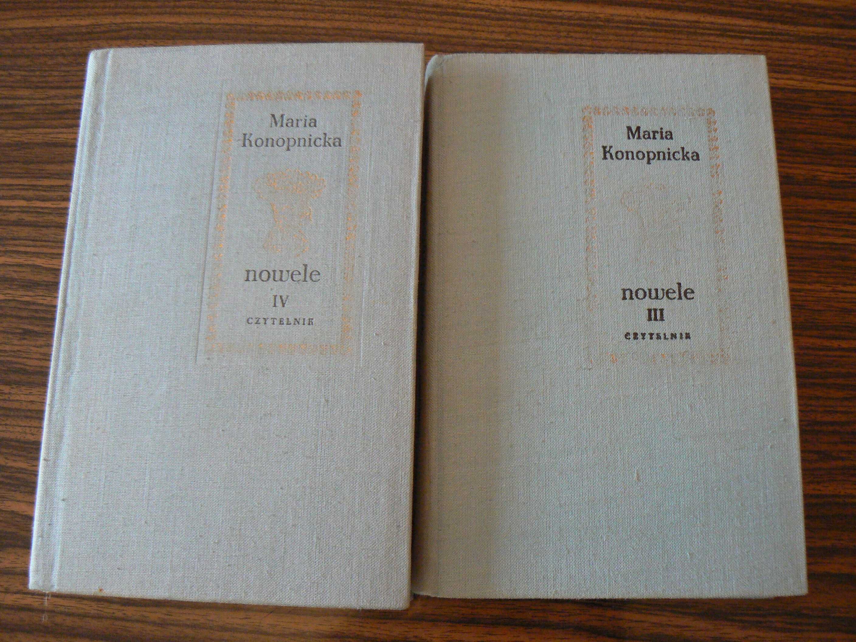 Maria Konopnicka - Nowele