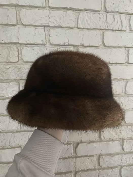 Шапка натуральне хутро норка меховая шапка Rosenberg Lenhart