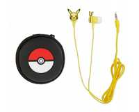 Słuchawki dokanałowe Pokemon Pokeball Pikachu  dla dzieci prezent