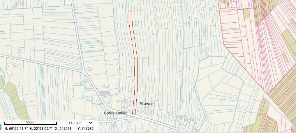 Działka rolna z zabudowaniami [2,93ha] w malowniczej okolicy Roztocza