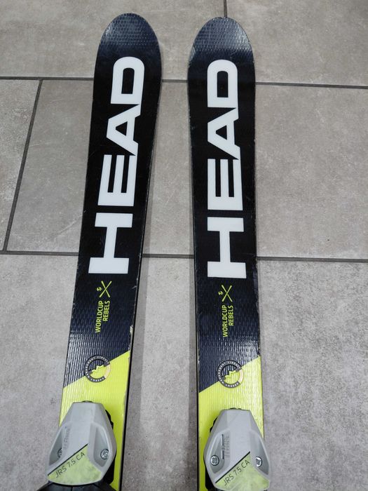 Narty Head WC Rebels e. Race Team używane 140 cm