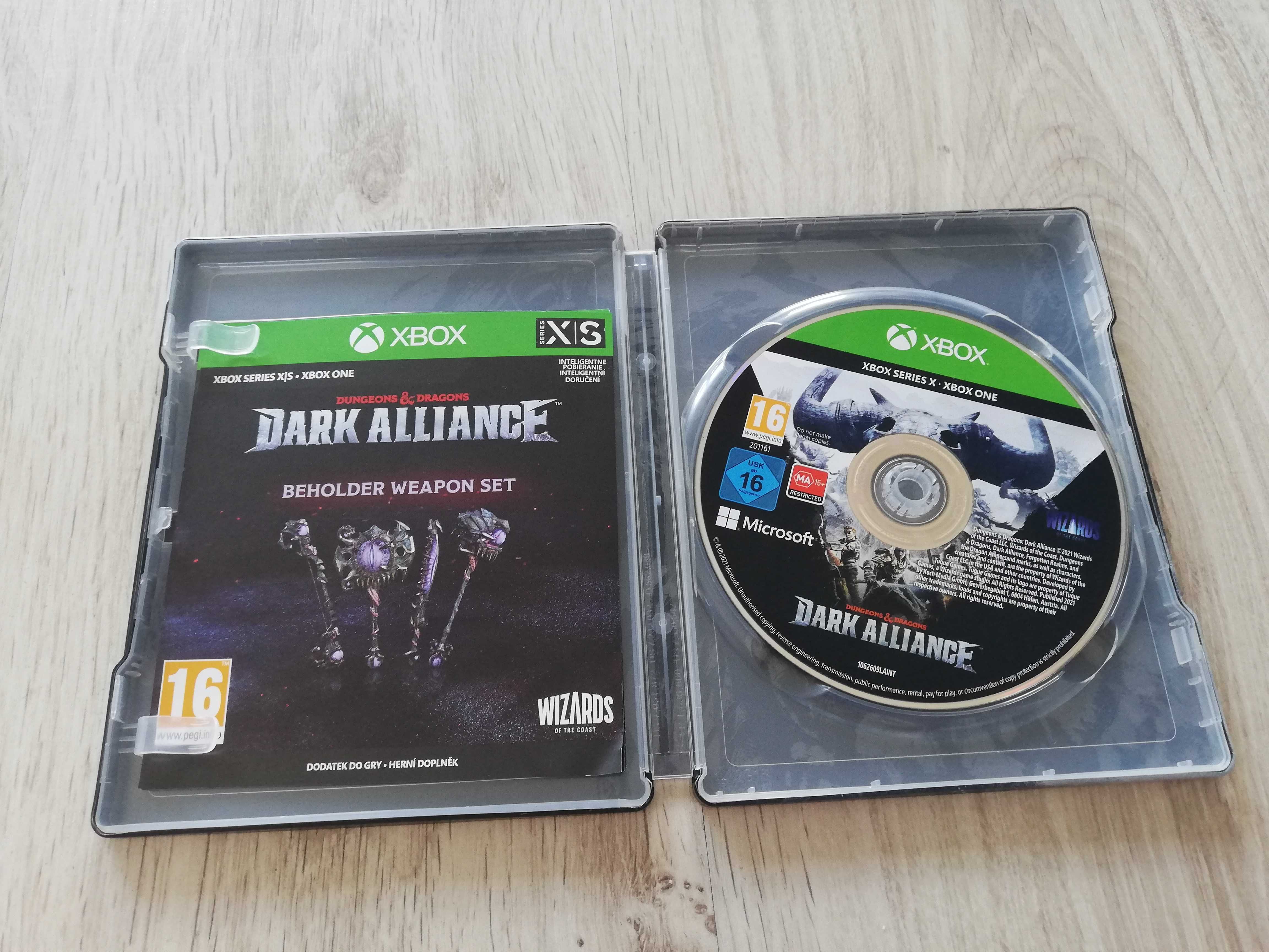 GRA XBOX Dungeons & Dragons Dark Alliance Steelbook G2