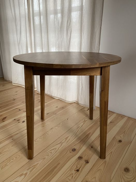 Stół drewniany okrągły