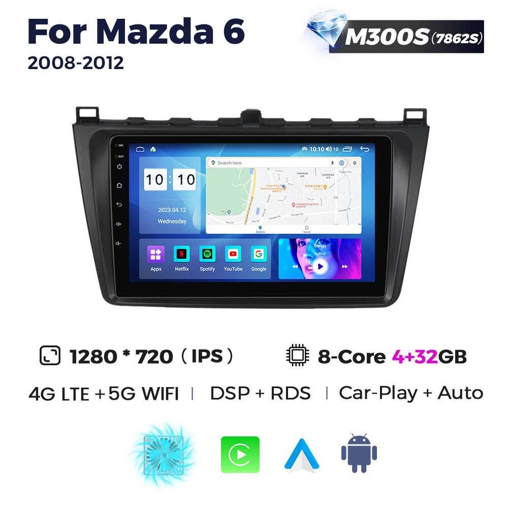 Штатна магнітола Mazda 6 GH GPS навігація android мазда