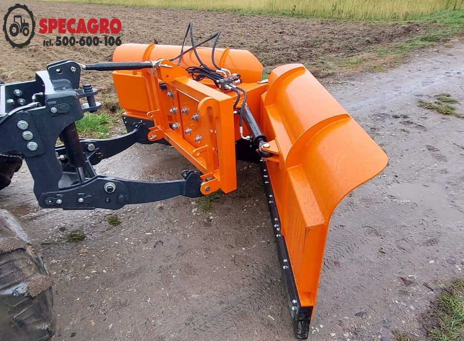 Pług do śniegu komunalny prosty 2,6m pług śnieżny Promocja od ręki