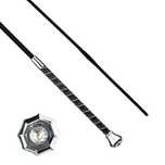 Bat Horsenjoy Stone 110 cm Bat czarny