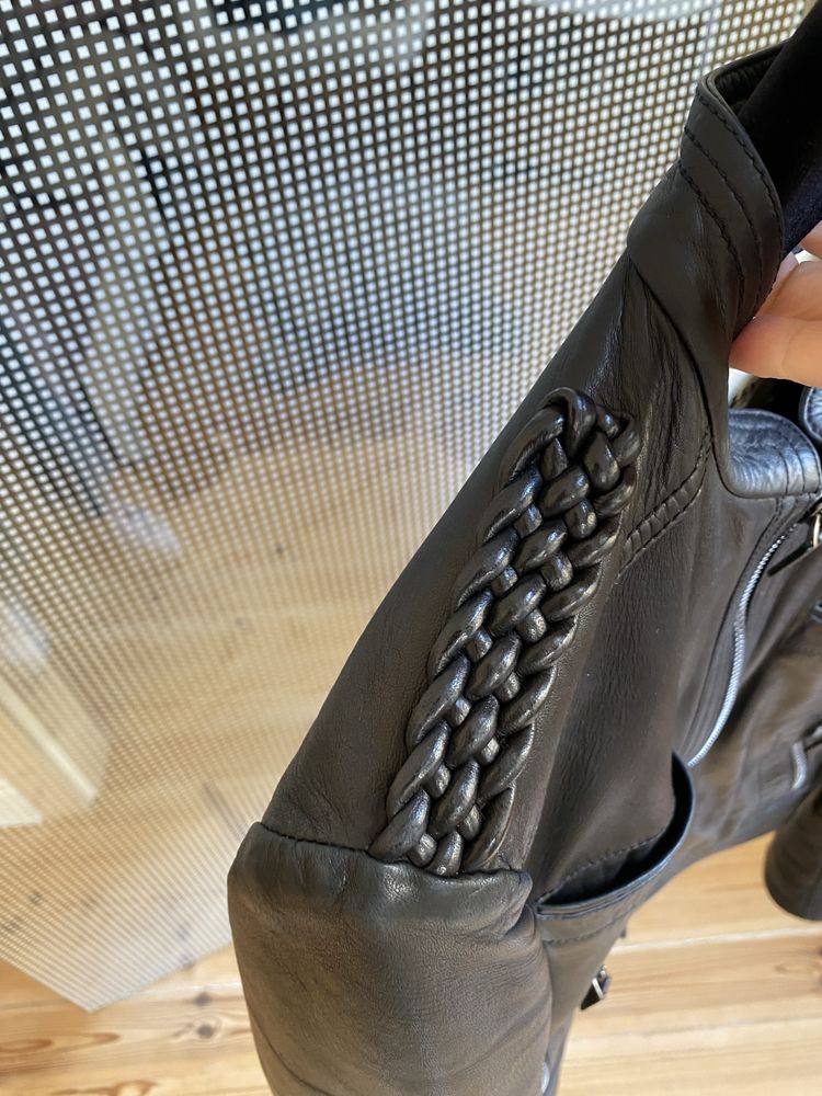Курточка шкіряна Bally, оригінал