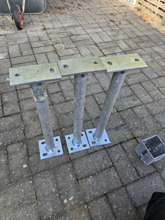 Stemple 52cm MEFA 3 sztuki zestaw