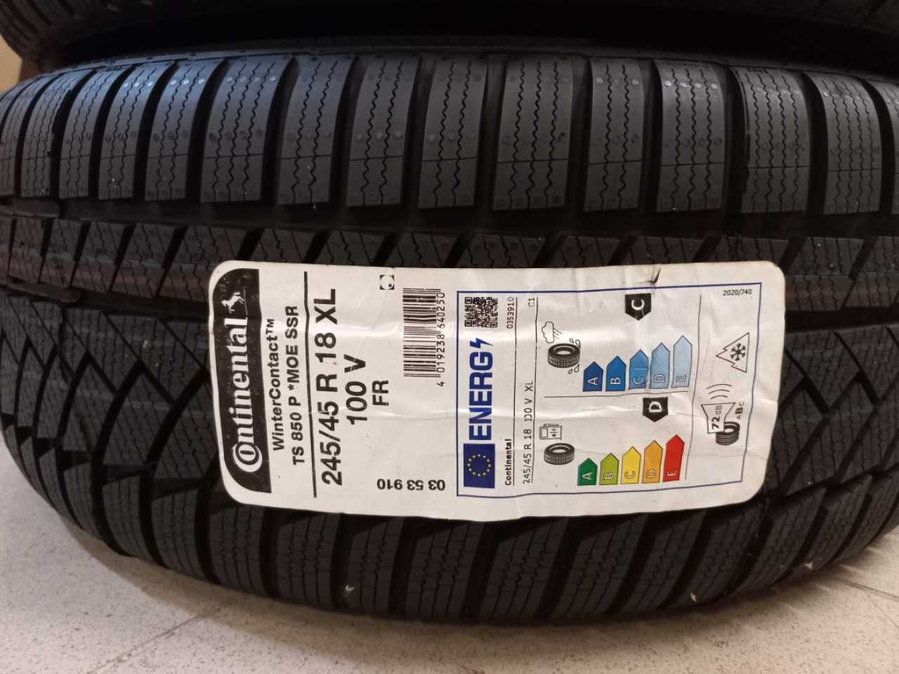 Oryginalne koła zimowe 18" Mercedes E klasa W213 245/45R18.