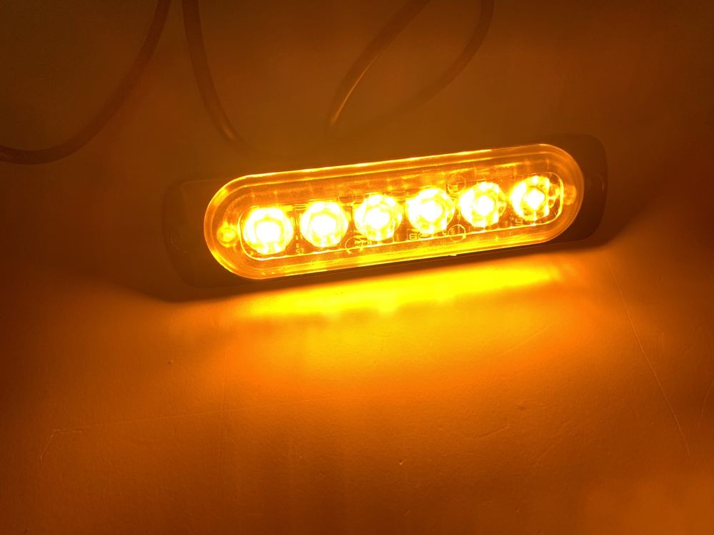 Lampy błyskowe stroboskop LED 10 x 6W 12V-24V 10 funkcji