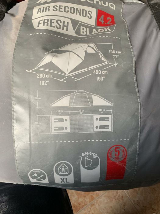 Vendo tenda XL, dois quartos uma sala.