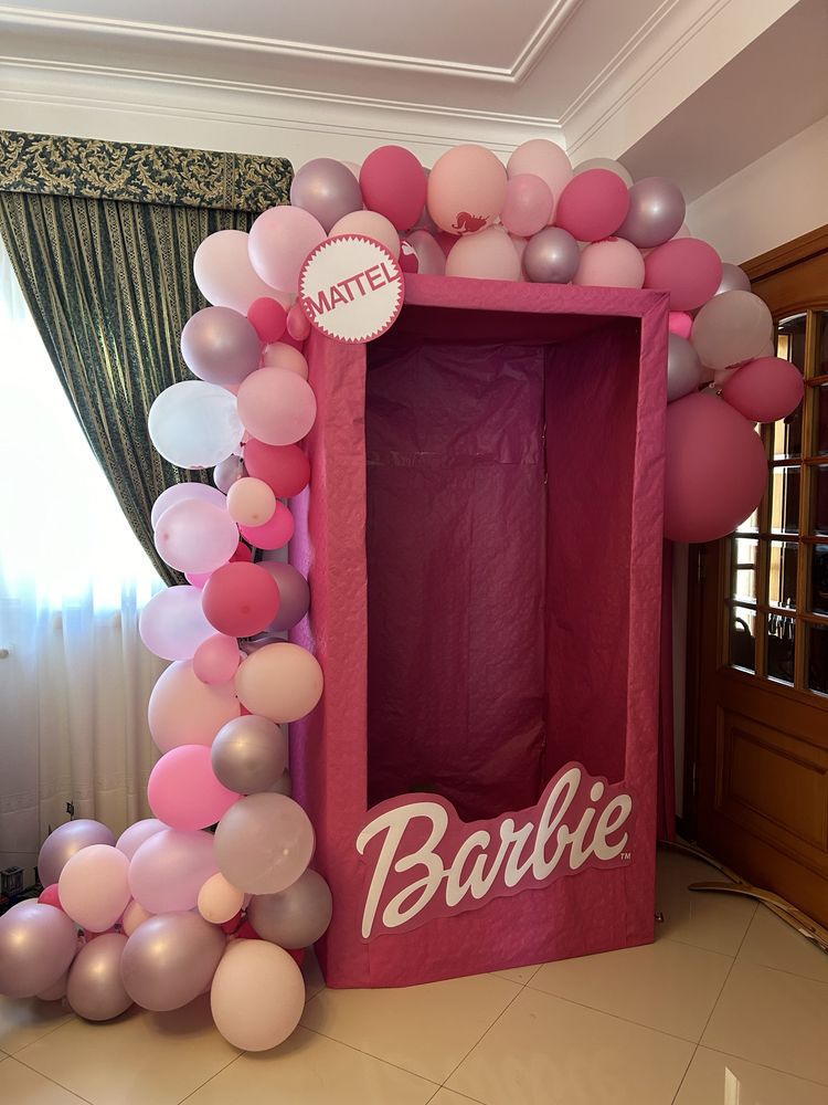 Caixa Barbie tamanho real