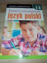 Książka paszport trzecioklasisty język polski nowa