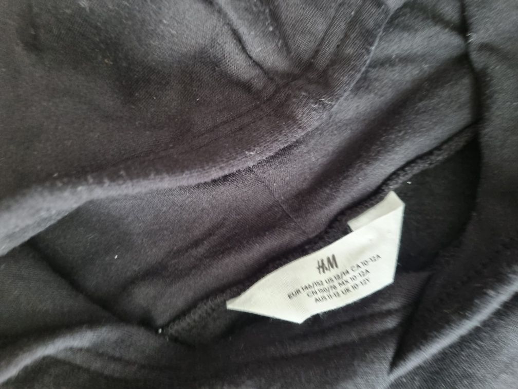 H&M bluza chłopięca 146/152 czarna