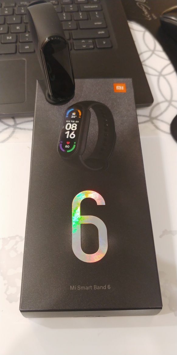 NOWY  Xiaomi Mi Band 6 gwarancja 2 lata. Paragon.