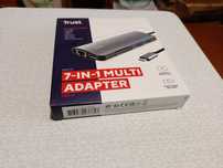 Многопортовый адаптер USB-C 7-в-1 Trust Dalyx