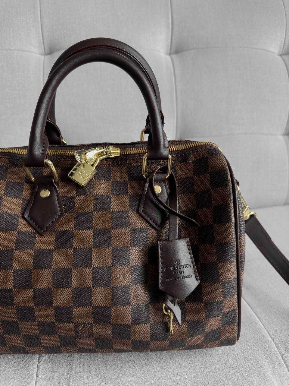 Сумка Louis Vuitton Speedy 25 шахматка
