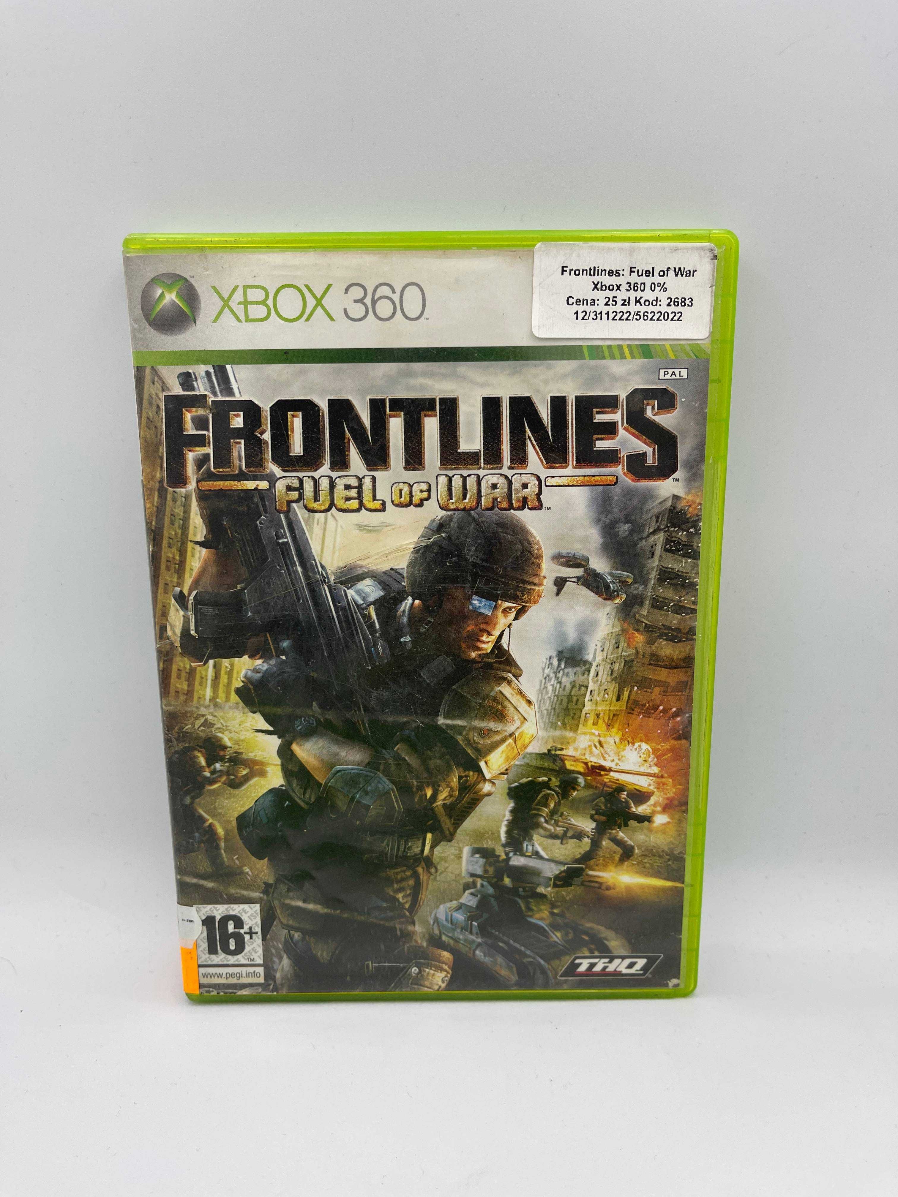 Frontlines Fuel of War Xbox 360