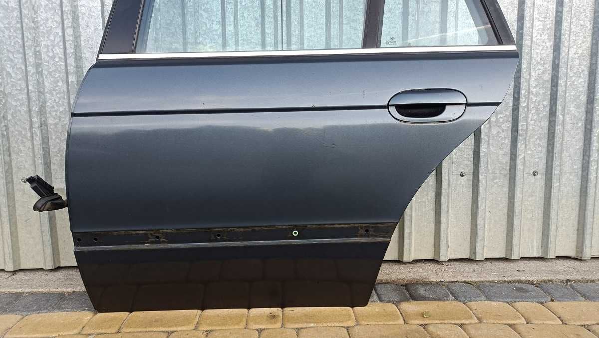 Drzwi Lewy tył bez rdzy bmw e39 kombi Touring Anthrazit Metallic 397/7