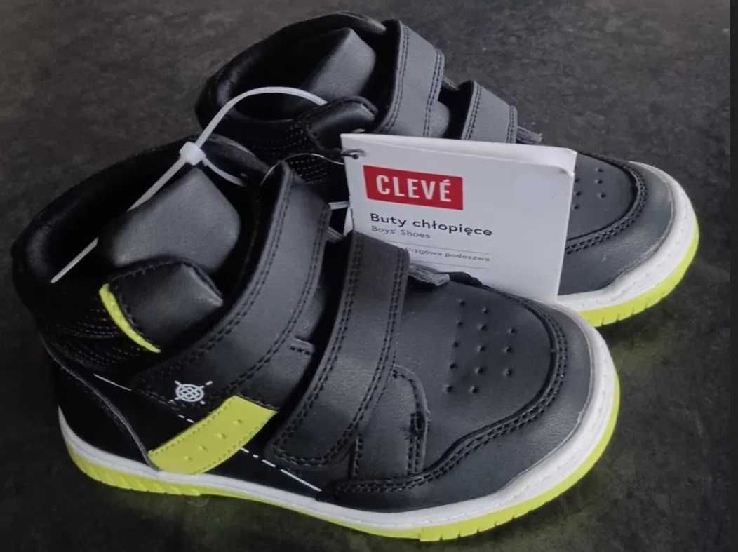 Nowe buty chłopięce na rzepy Cleve wiosna jesień rozmiar 27
