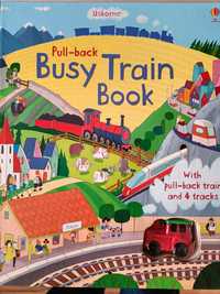 Busy train book Usborne