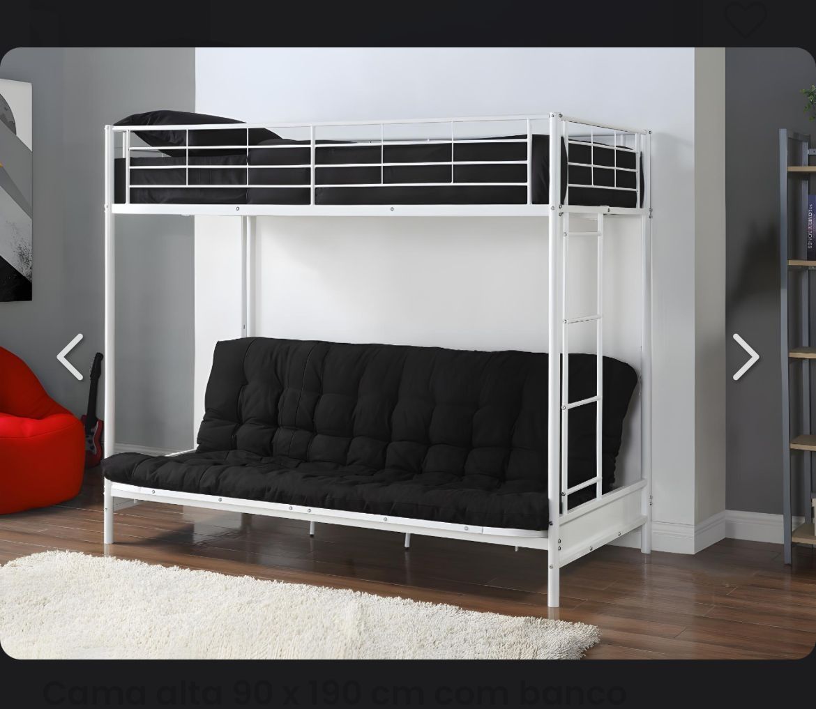 Beliche com sofá cama