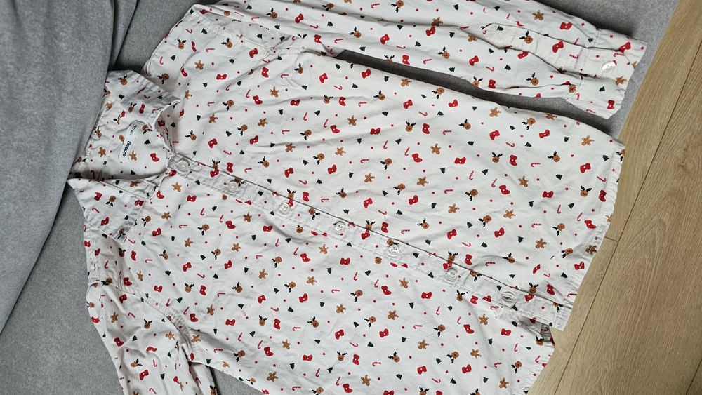 Koszula świąteczna Sinsay 128