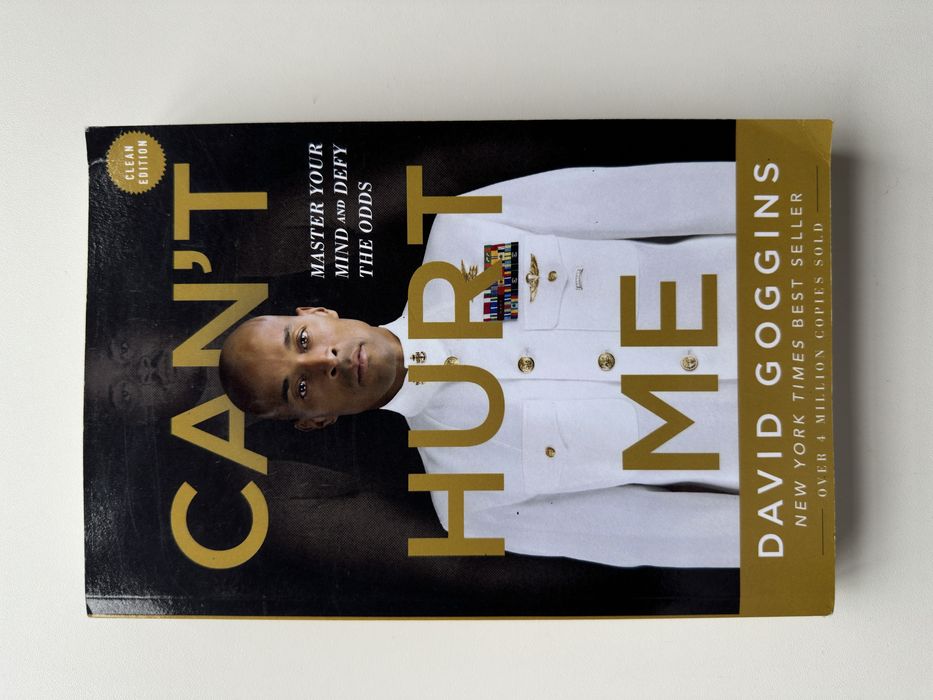 Livro “Can’t hurt me” de David Goggins