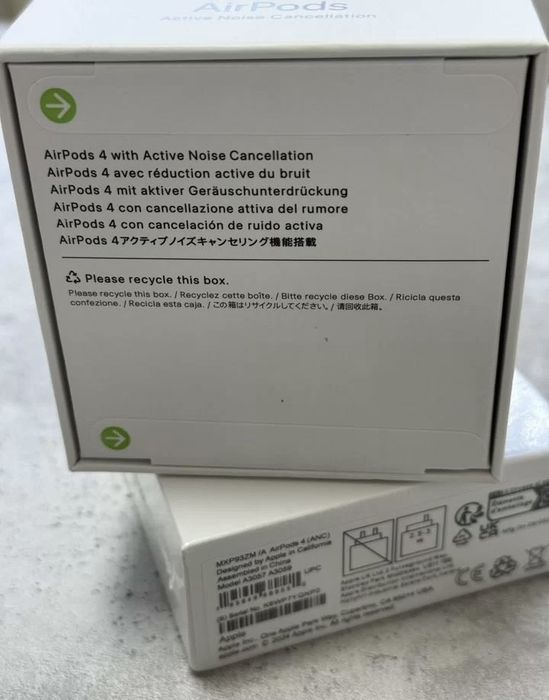 + чохол подарунок AirPods 4 ( Активне шумопоглинання)