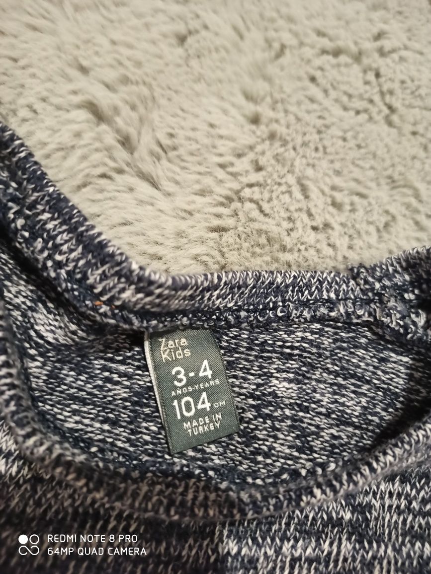 Sweter,bluzka dla chłopca ZARA KIDS 104 ( 3-4 lata)