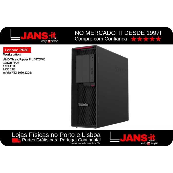 Lenovo P620 | AMD ThreadRipper Pro W3975 | 128GB | SSD 1TB | RTX 5070