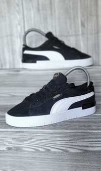 Sneakersy Puma Jada Suede damskie czarne białe zamszowe tenisówki 35,5