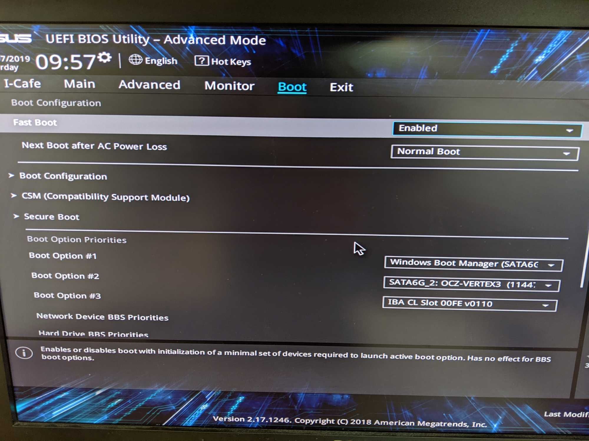 Asus EX-B250-V7(s 1151 v1)+ Intel G3900+ОЗУ 8Gb+Кулер