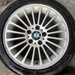Felgi koła bmw styling 73 7jx17 et 47 opony zimowe 205/50/17