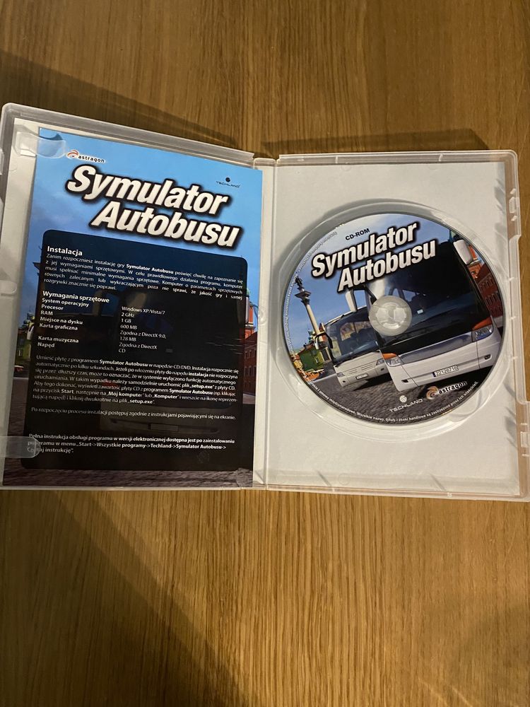 Gra symulator autobusu nowa PC CD-ROM