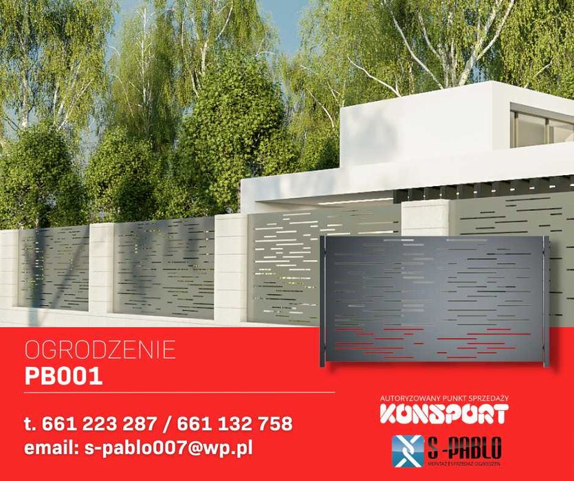 OGRODZENIA POSESYJNE MONTAŻ-SPRZEDAŻ panelowe*palisadowe*bramy*furtki