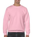 Bluza bez kaptura GILDAN Heavy Blend jasnoróżowa M