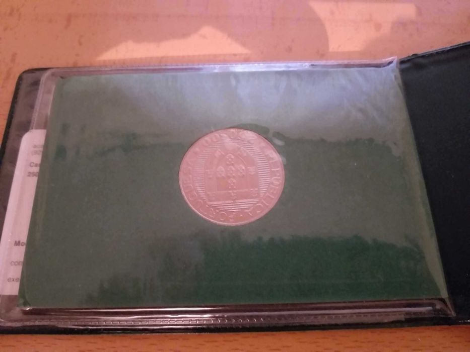 Moeda em Carteira/Estojo da FAO - Conferência Mundial das Pescas