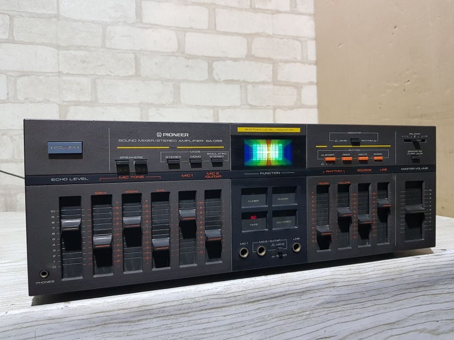 Інтегрований підсилювач/усилитель Pioneer SA-055 2х80 мікшер!