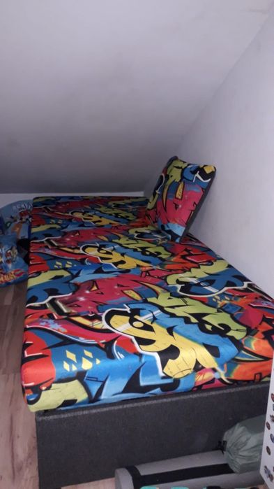 Łóżko dziecięce / młodzieżowe 190x80  idealny stan