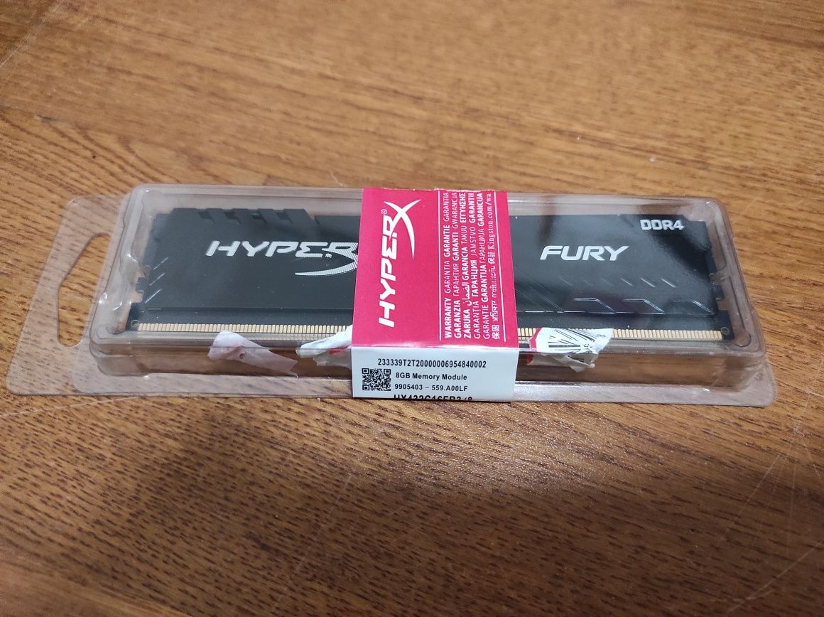 Оперативна пам'ять HyperX fury ddr4 8gb